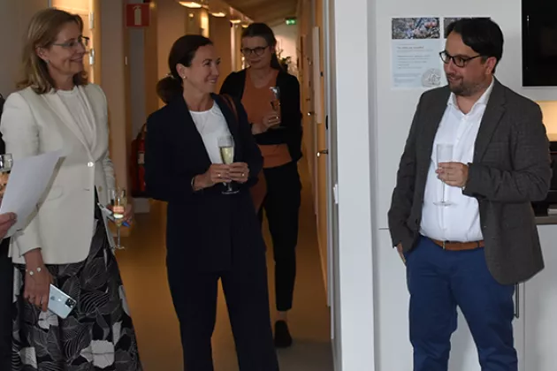Fabio Cristiano new doctor is celebrated at Political Science Lund University.