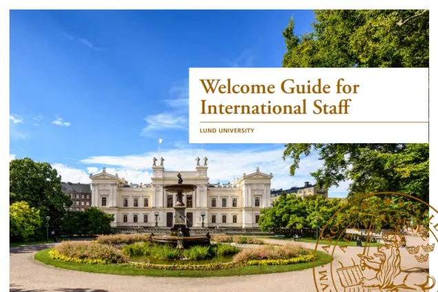 Welcome Guide for International Staff, illustration.