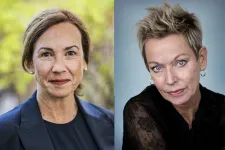 Annika Björkdahl and Johanna Mannergren, photo.