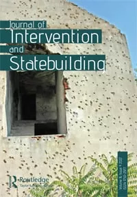 Omslag till Journal of Intervention and Statebuilding. Illustration.